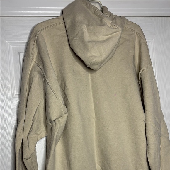 Cat Nap by the Window Beige Graphic Hoodie XL - Picture 3 of 5